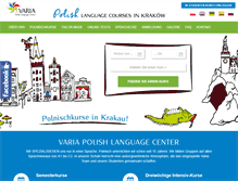 Tablet Screenshot of polnischkurs.com